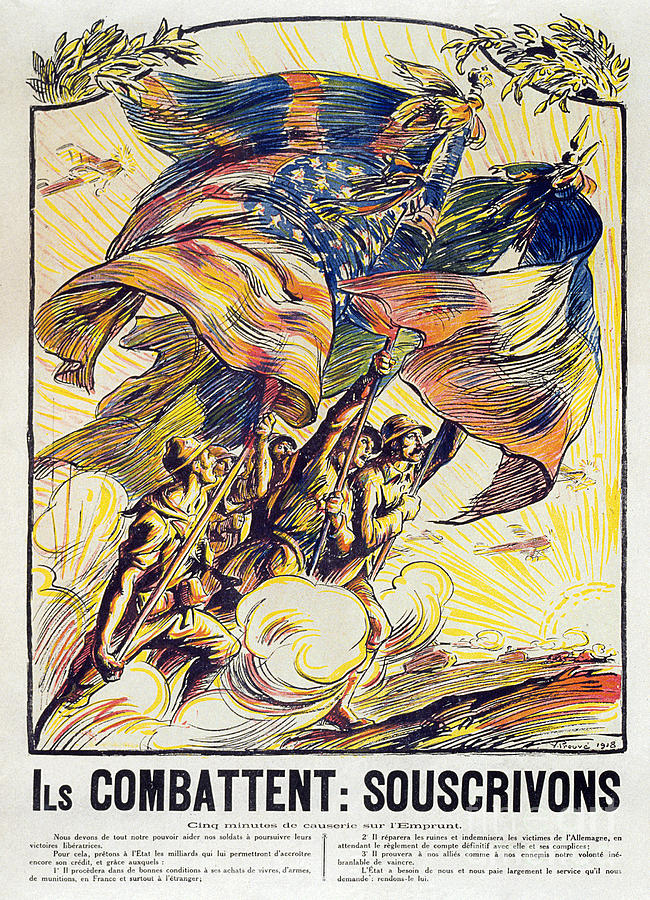 World War I French Poster Painting By Granger Pixels   12 World War I French Poster Granger 