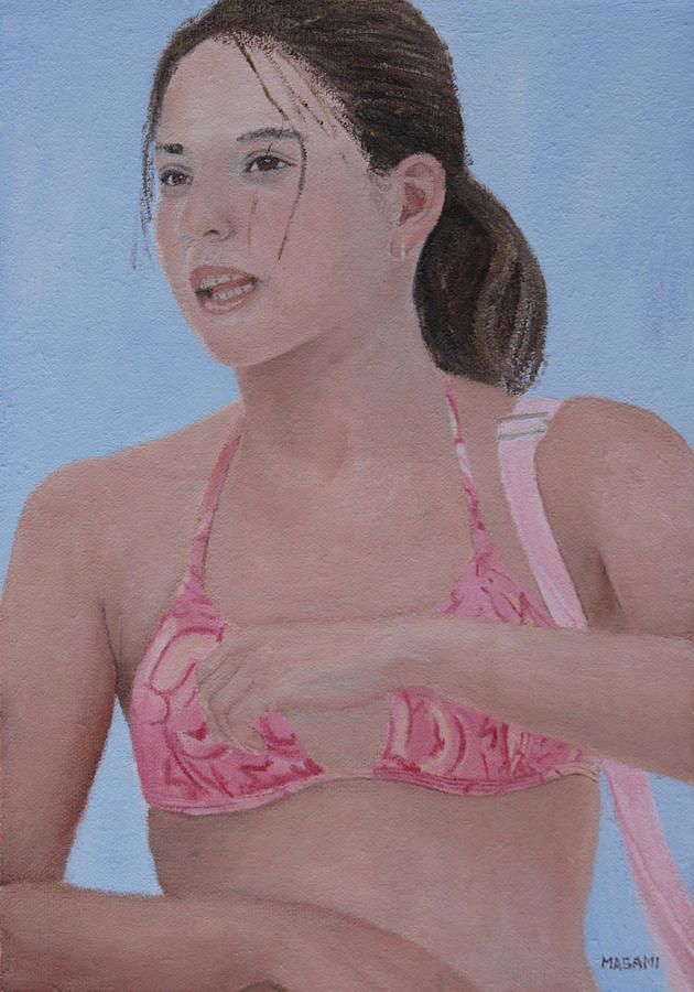 Young Girl #121 Painting by Masami Iida