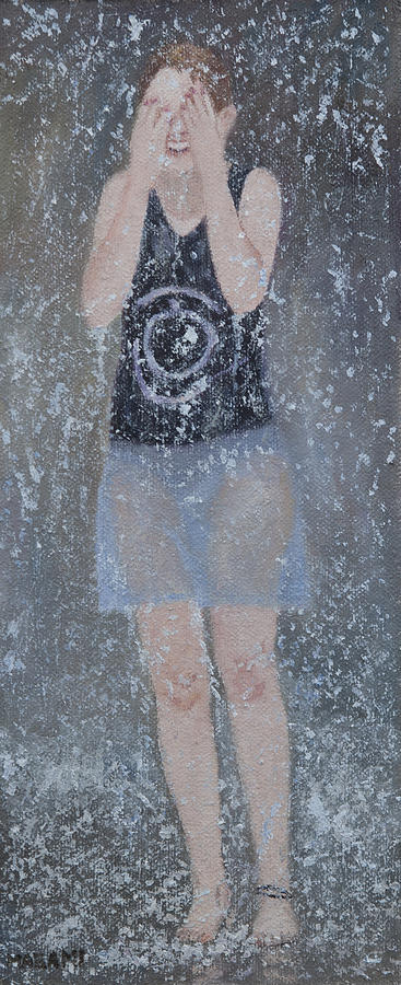 Fountain Girl #122 Painting by Masami Iida