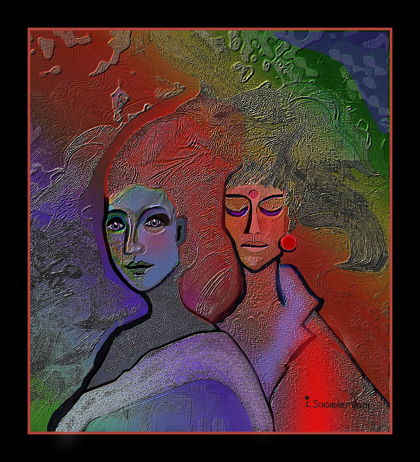 1249 Great Appearance 2017 Digital Art by Irmgard Schoendorf Welch