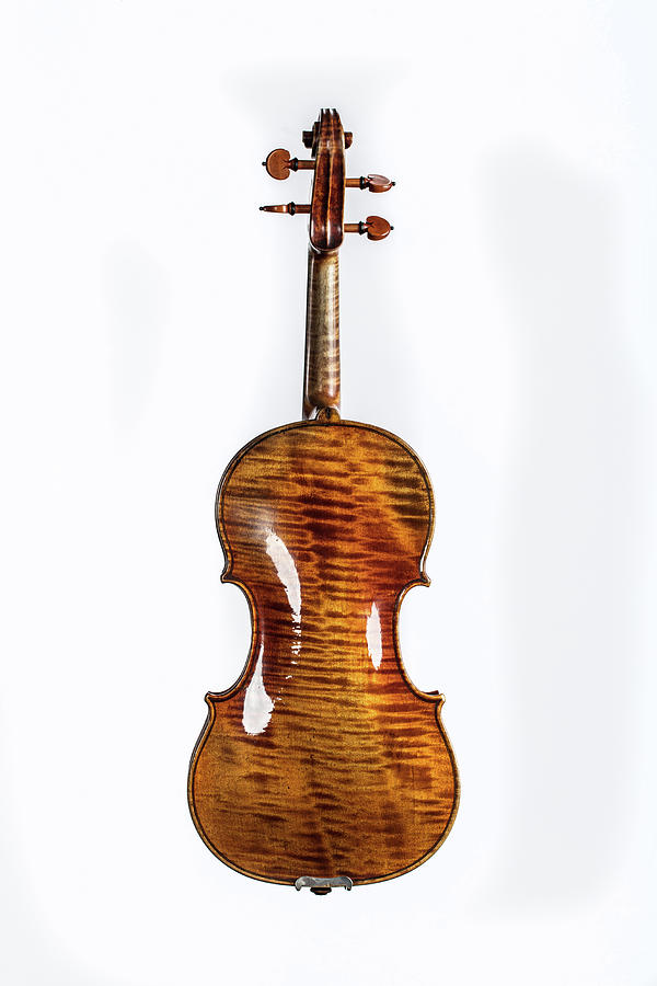 125 .1841 Violin by Jean Baptiste Vuillaume Photograph by M K Miller
