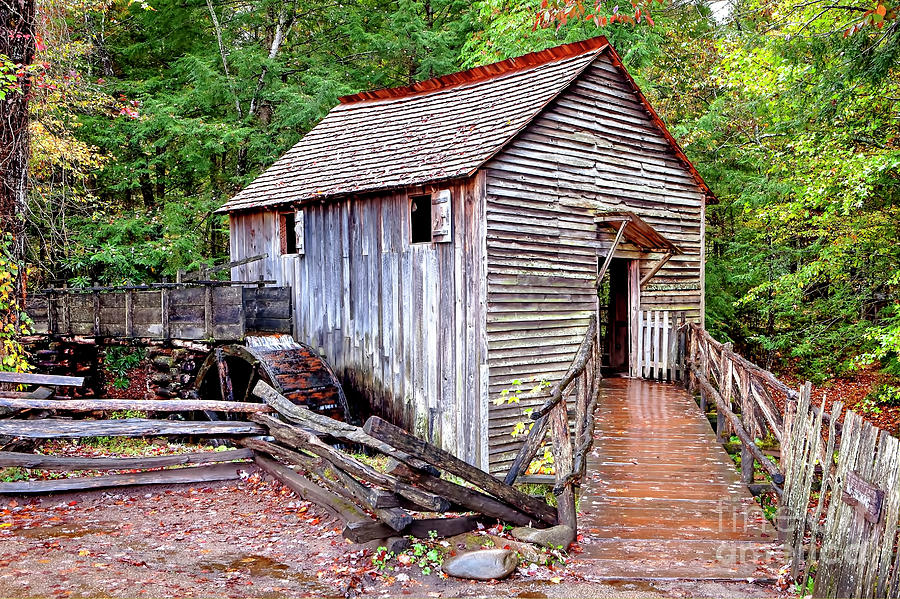 1263 Cable Mill Great Smoky Mountain National Park Photograph by Steve Sturgill