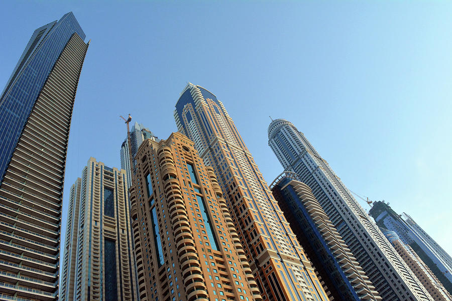 Photography of skyscrapers skyline, tall buildings from Dubai, United ...