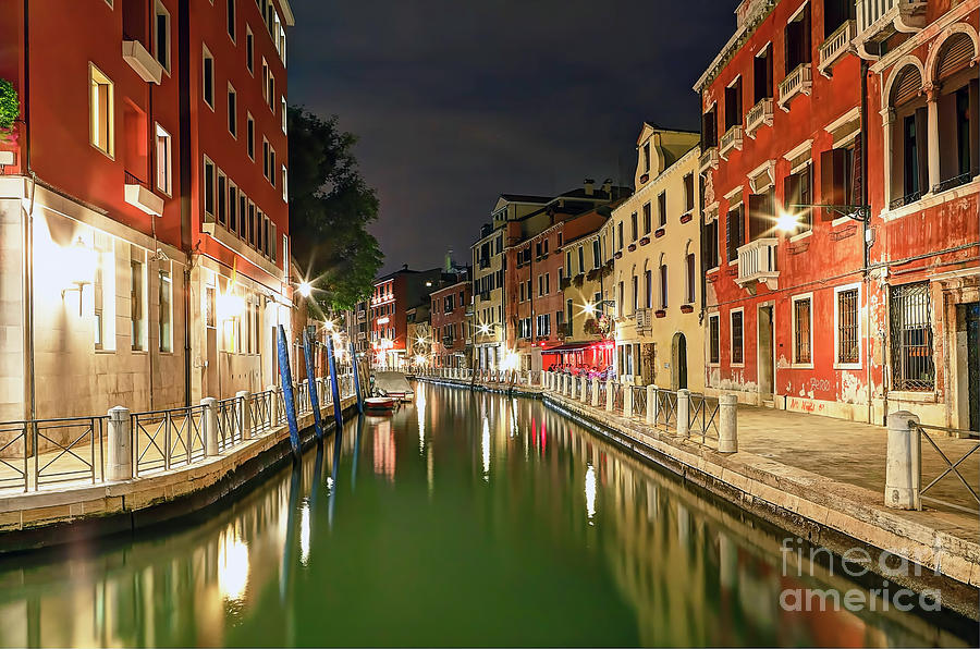 1292 Venice Nights Photograph by Steve Sturgill