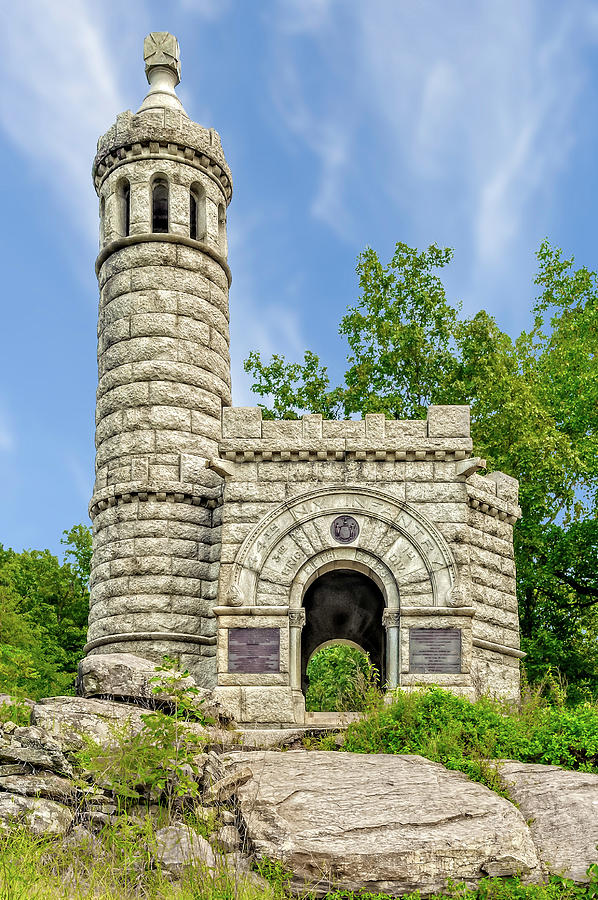 Castle at Little Round Top  Gettysburg Battlefield Tours
