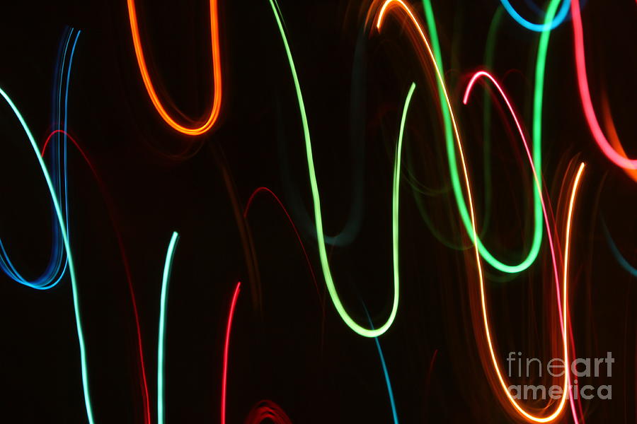 Abstract Motion Lights #13 Photograph by Henrik Lehnerer