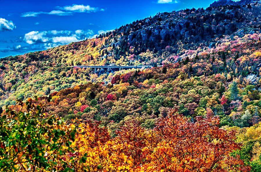 Autumn Drive On Blue Ridge Parkway #13 Photograph by Alex Grichenko