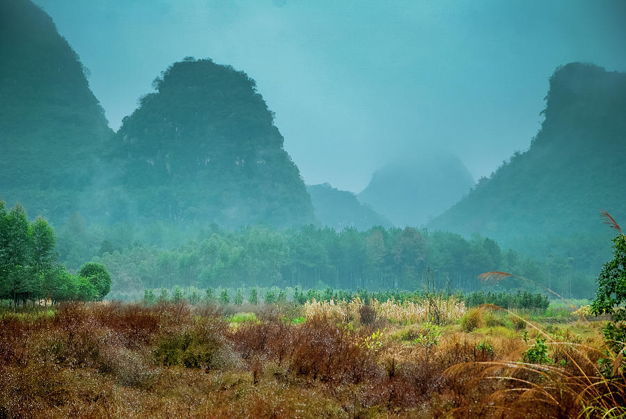 Beautiful countryside scenery in autumn #13 Photograph by Carl Ning