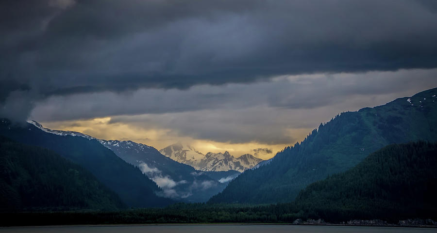 Beautiful Sunset And Cloudsy Landscape In Alaska Mountains #13 Photograph by Alex Grichenko