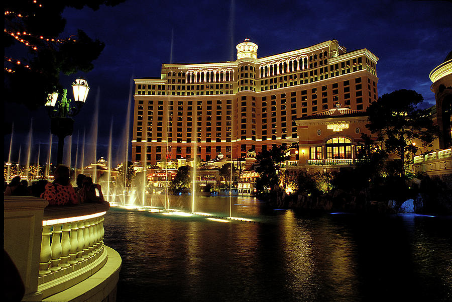 Bellagio Hotel in Las Vegas Photograph by Carl Purcell - Fine Art America