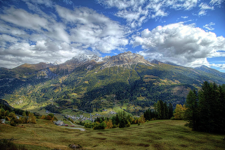 Bernina Express Train Italy Switzerland #13 Photograph by Paul James Bannerman