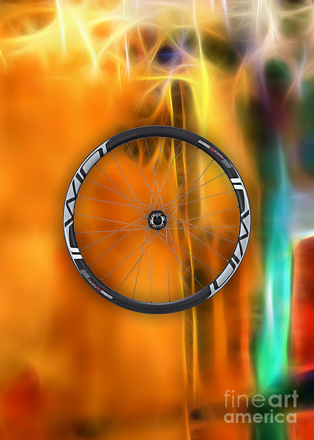 Bicycle Wheel Collection #13 Mixed Media by Marvin Blaine