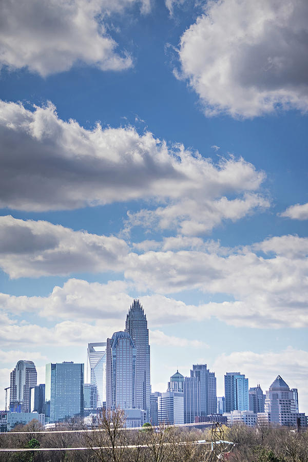 Charlotte north carolina city skyline and downtown  #13 Photograph by Alex Grichenko