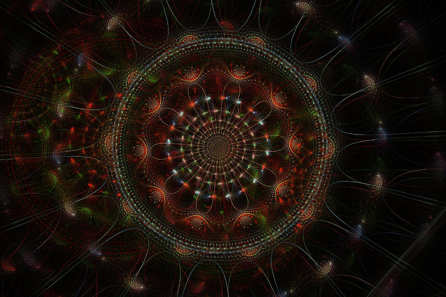 Computer Generated Fractal Image Digital Art