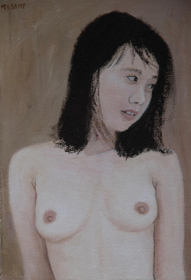 Conversation #13 Painting by Masami IIDA