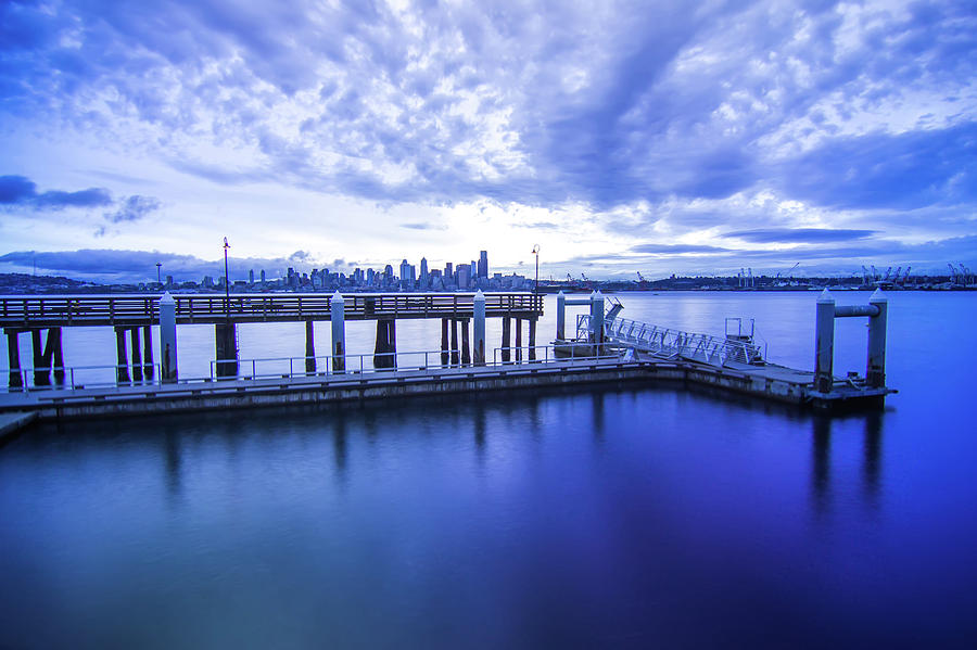 Early Morning Sunrise In Seattle Washington #13 Photograph by Alex Grichenko