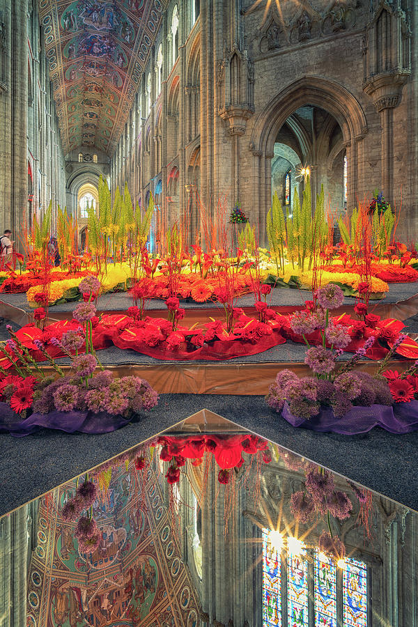 Ely Cathedral Flower Festival #13 Photograph by James Billings