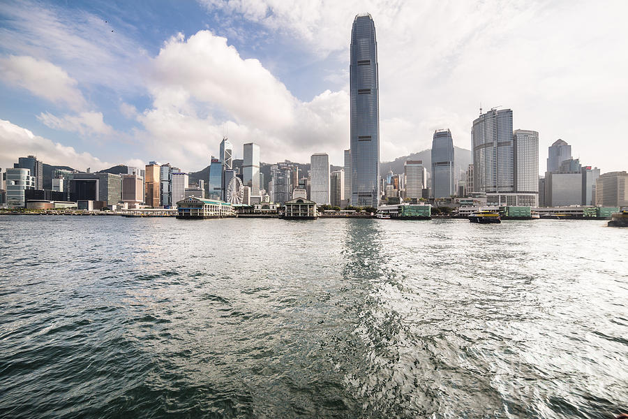Hong Kong skyline #13 Photograph by Didier Marti