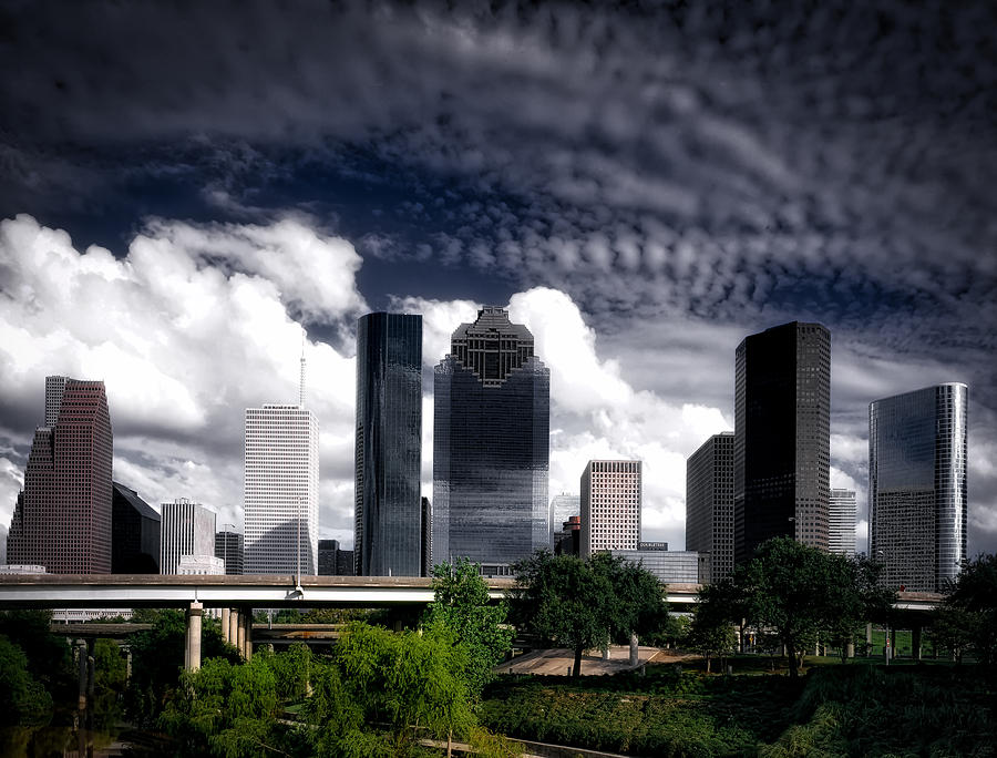 Houston Skyline Photograph by Mountain Dreams