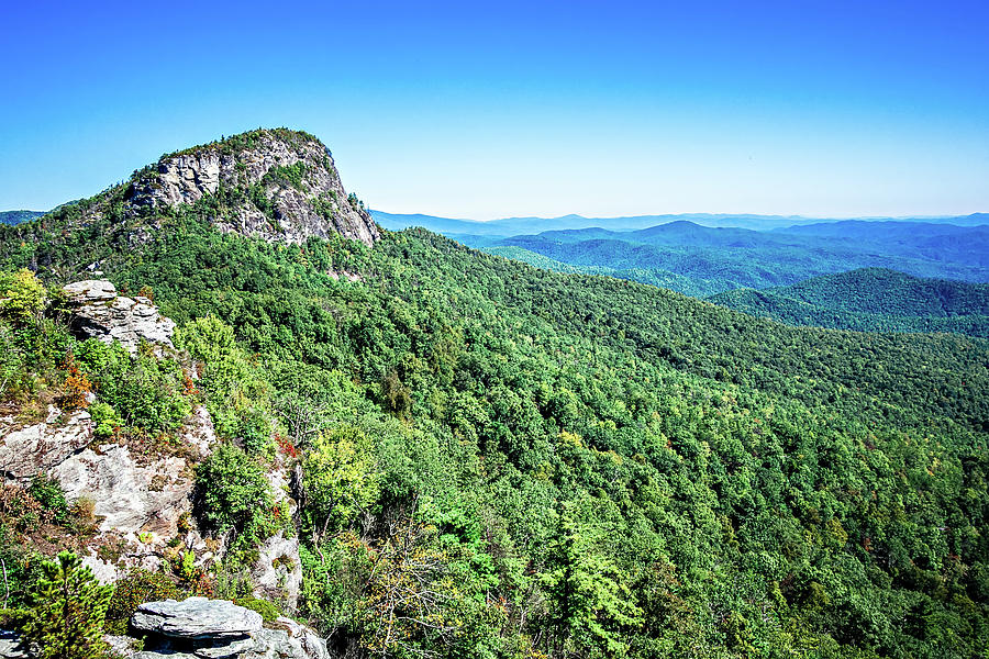 Landscape Views On Top Of Table Rock Mountain Nc #13 Photograph by Alex Grichenko