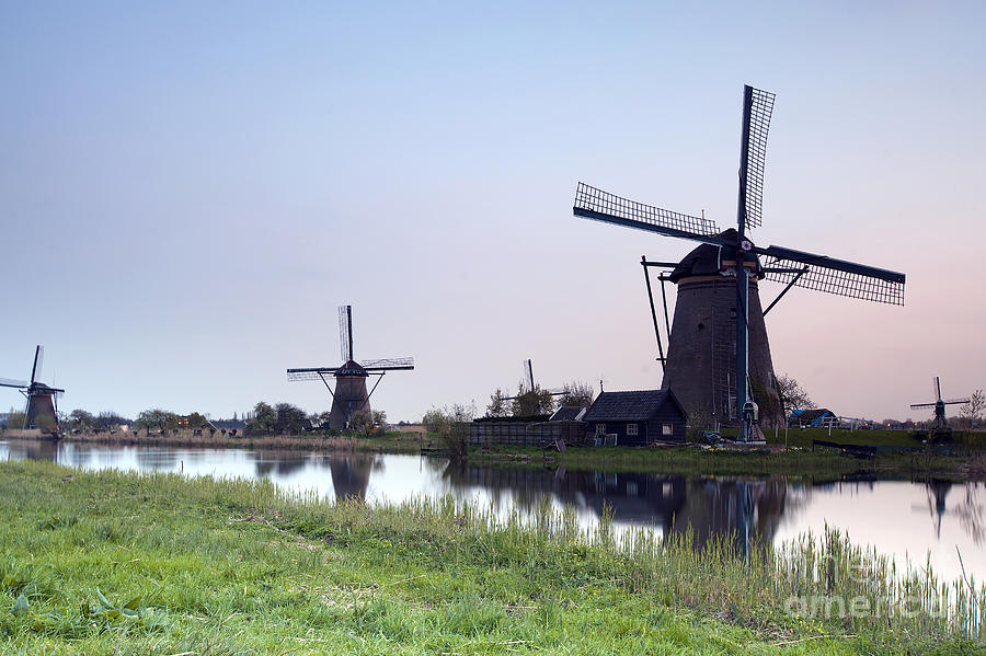 Architecture Photograph - Mills in Netherlands #13 by Andre Goncalves