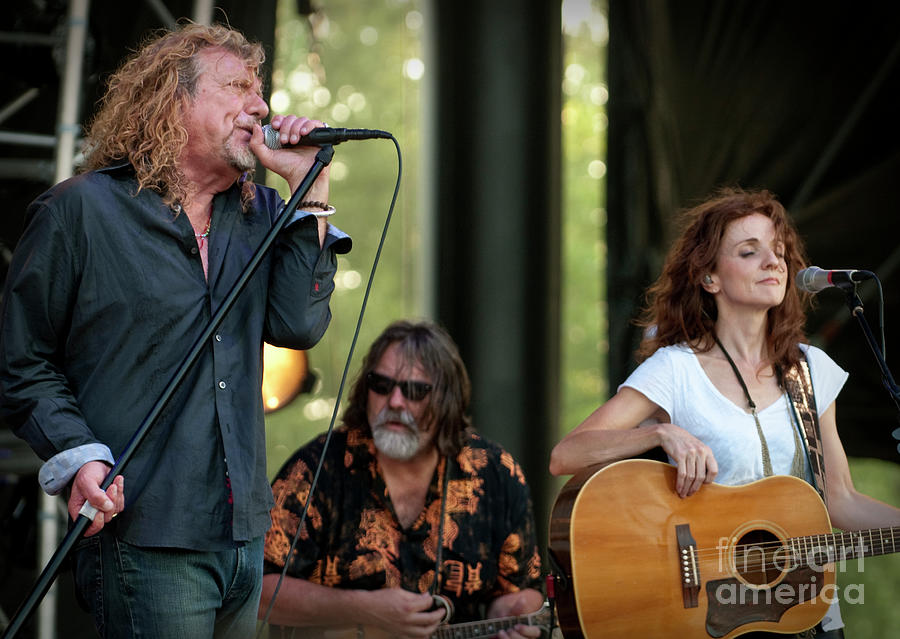Robert Plant and the Band of Joy at Bonnaroo #14 Photograph by David Oppenheimer