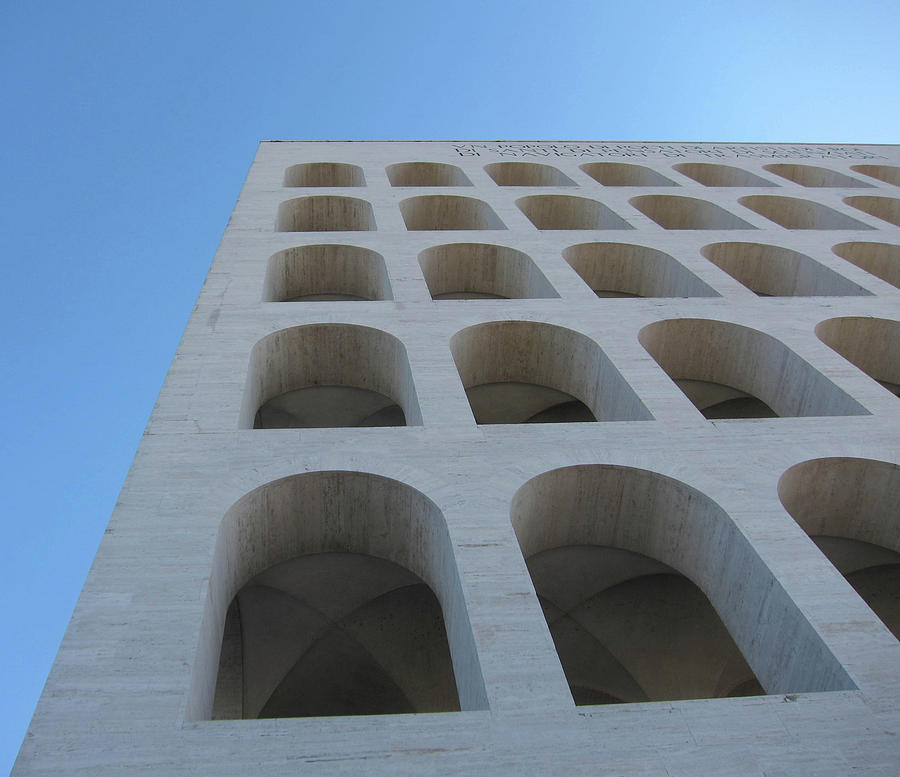 Roma eur palazzo della civilta del lavoro Photograph by Daniele ...