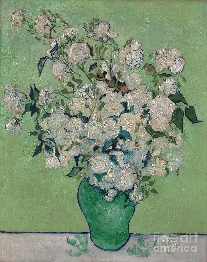 Vincent Van Gogh Painting - Roses #13 by Celestial Images
