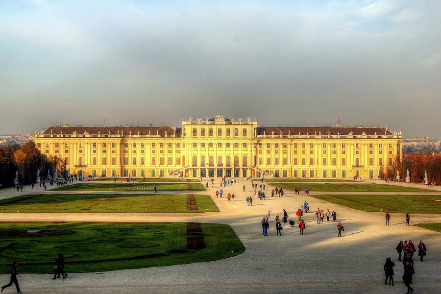 Schonnbrun Palace Vienna Austria Photograph by Paul James Bannerman