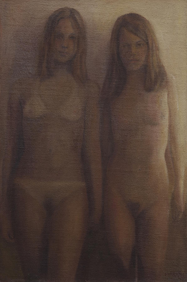 Sisters #13 Painting by Masami Iida