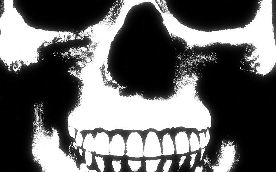 Skull Digital Art - Skull #13 by Super Lovely