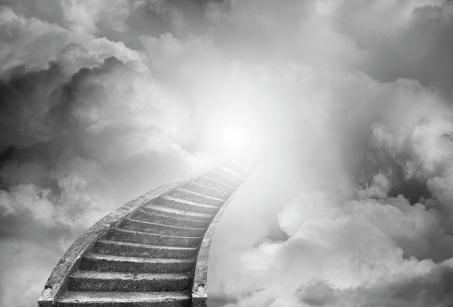 Stairway to heaven 7 Photograph by Les Cunliffe