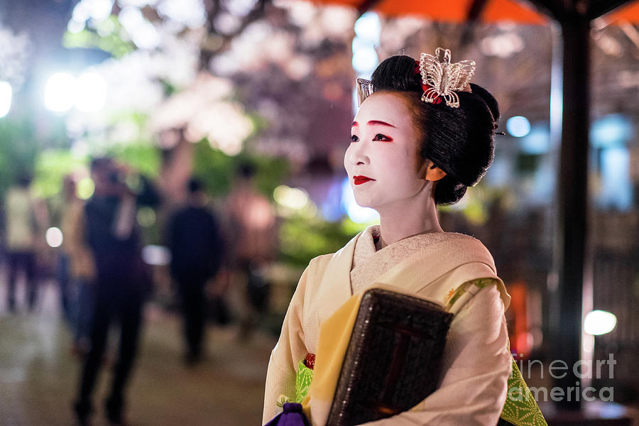 The Beauty Of A Geisha Photograph