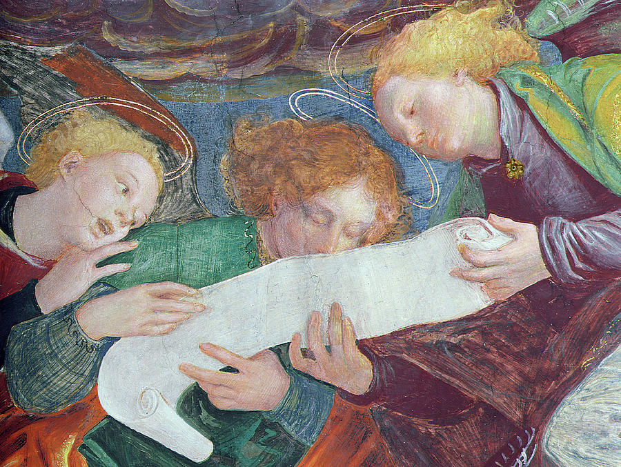 Gaudenzio Ferrari Painting - The Concert of Angels by Gaudenzio Ferrari