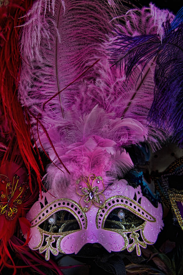 Venetian Photograph - Venetian Carnaval Mask #13 by David Smith