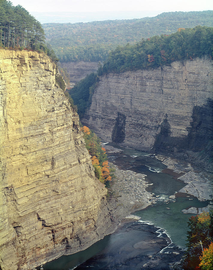 131615 Genesee River Gorge V Photograph by Ed Cooper Photography