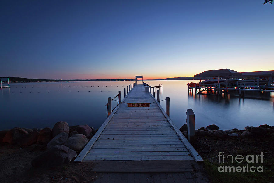 1362 Lake Geneva Pier Photograph by Steve Sturgill