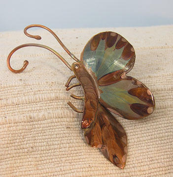 1363 Landing Butterfly Pin Jewelry by Dianne Brooks