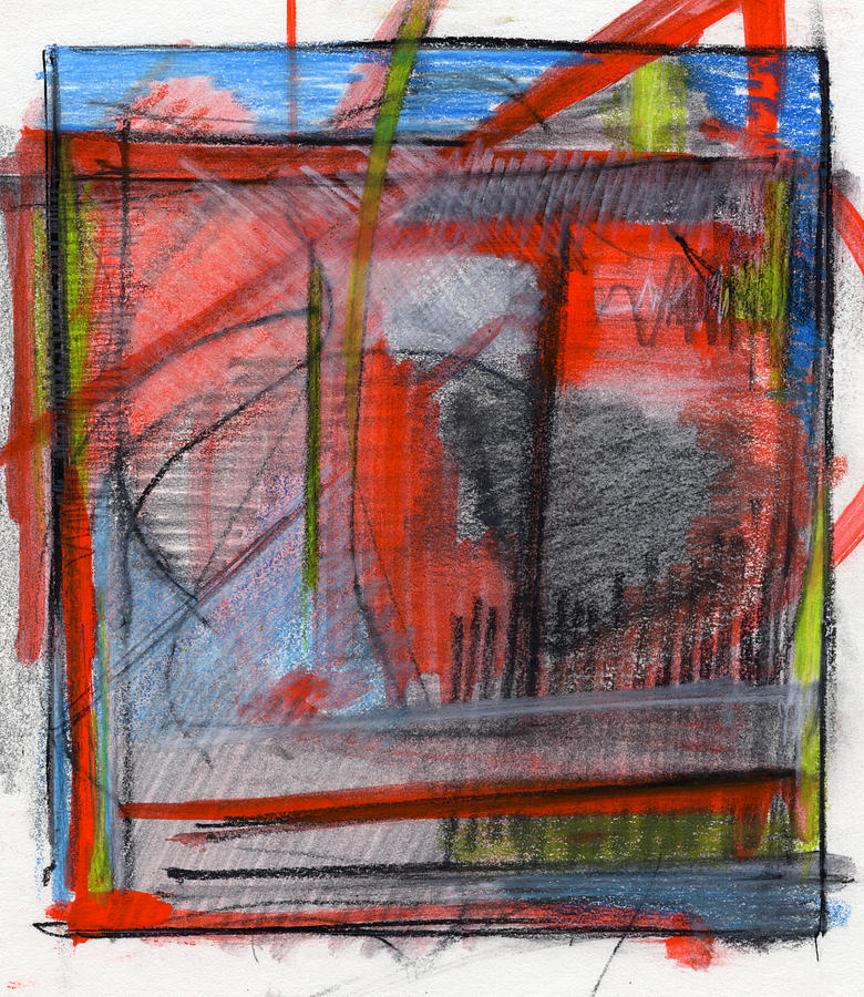Untitled #138 Drawing by Chris N Rohrbach