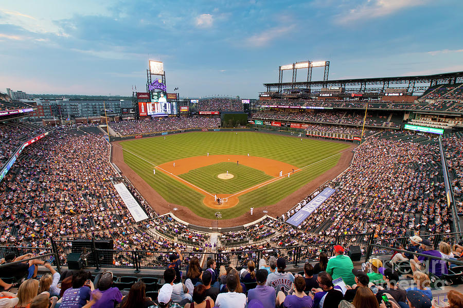 1376 Coors Field Photograph by Steve Sturgill