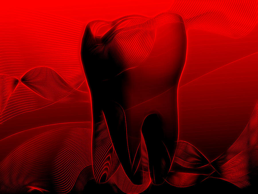 Dental Digital Art - Anatomy Art #139 by Joseph Ventura