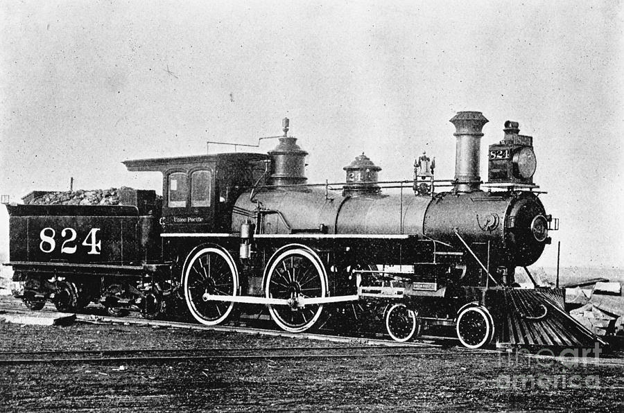 19th Century Locomotive #14 Photograph by Omikron
