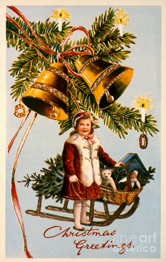 American Christmas Card #14 Photograph by Granger