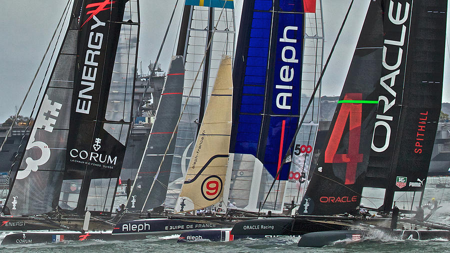 Americas Cup World Series #14 Photograph by Steven Lapkin