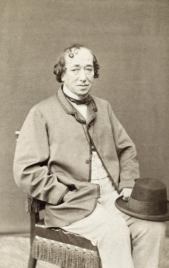 Benjamin Disraeli (1804-1881) #14 Photograph by Granger
