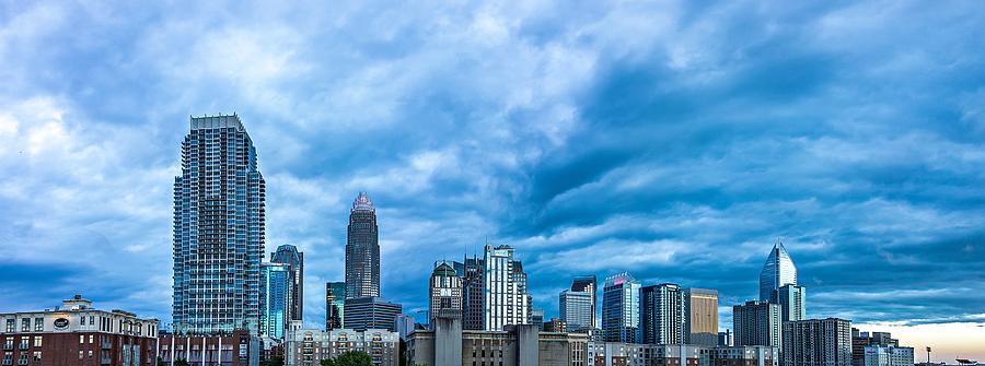 Charlotte North Carolina City Skyline #14 Photograph by Alex Grichenko