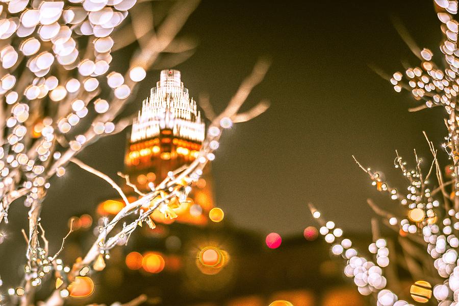 Christmas Lights Holiday Decorations Around Charlotte North Caro #14 Photograph by Alex Grichenko
