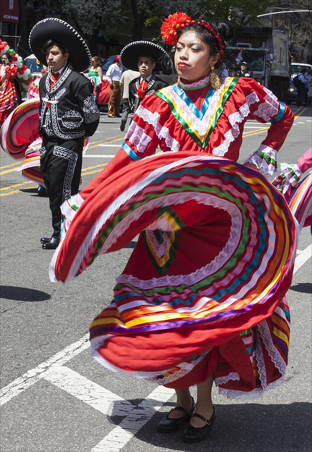 Cinco de Mayo Parade NYC 2015 Photograph by Robert Ullmann Fine Art