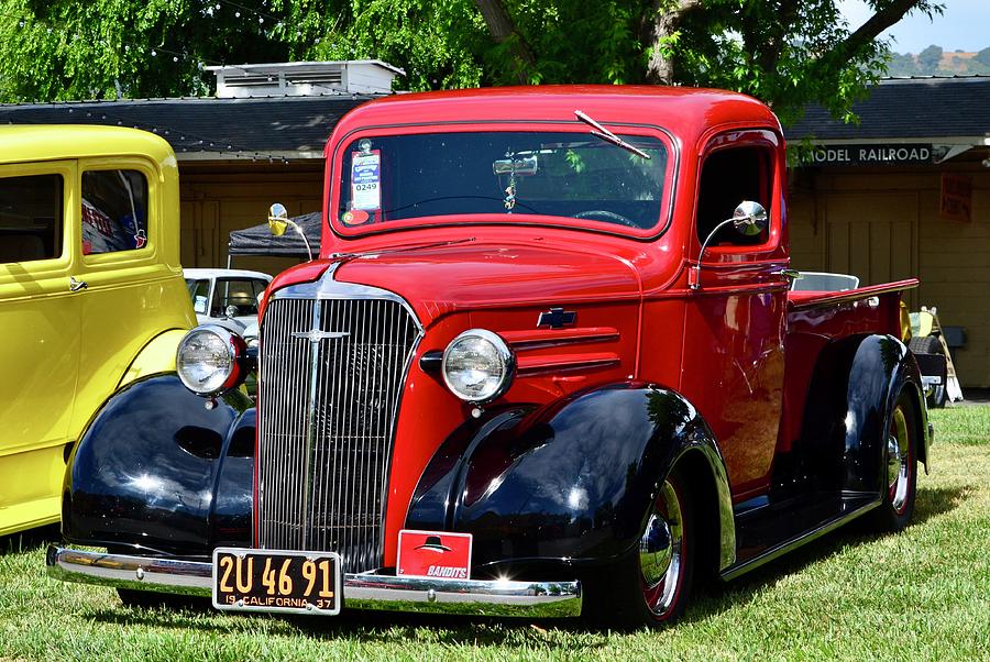 Classic Chevy Pickup #14 Photograph by Dean Ferreira