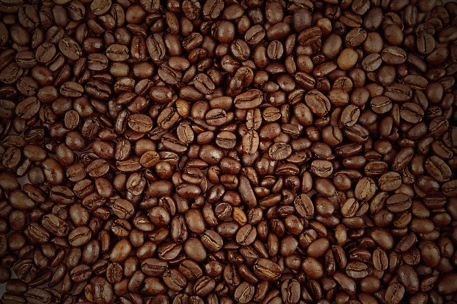 Coffee beans #14 Photograph by Les Cunliffe